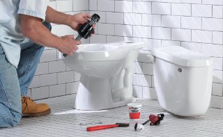 Установка унитаза Набережные Челны цена 1333 руб.