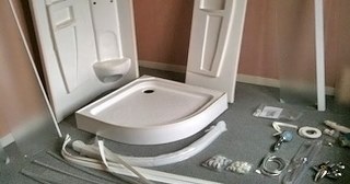 Установка душевой кабины Набережные Челны, цена от 2962 руб.